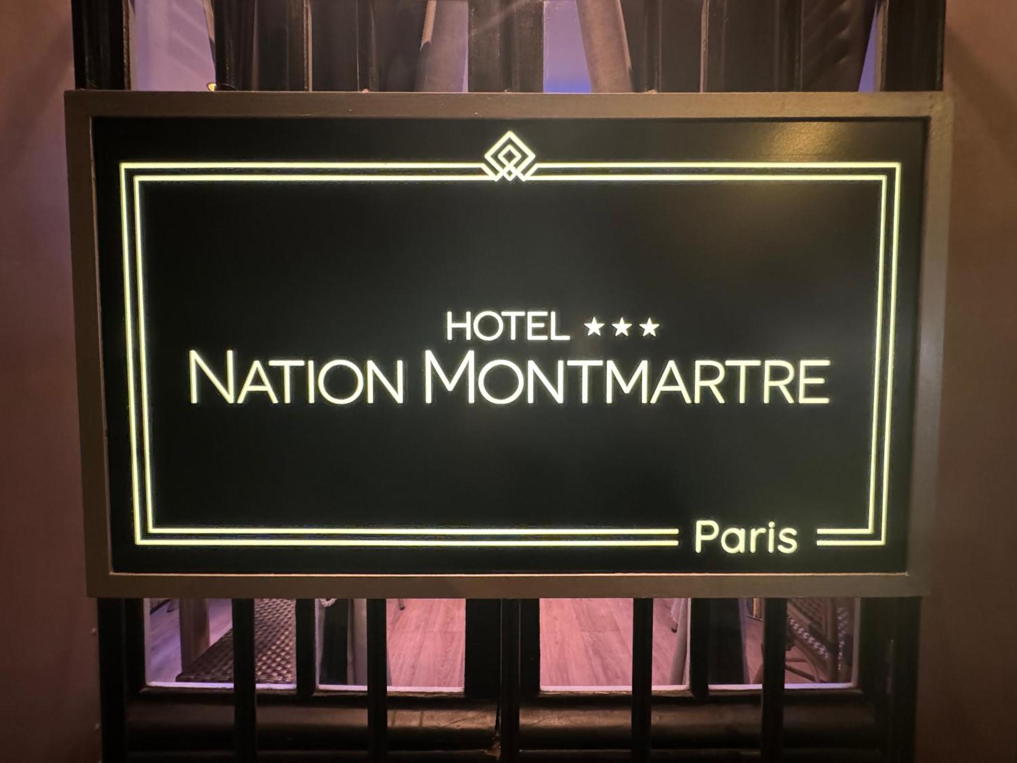 호텔 네이션 몽마르트르 파리 외부 사진